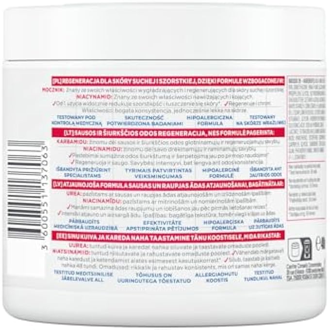 mixa كريم إصلاح يوريا سيكا + كريم متجدد، 400 مل - Image 3